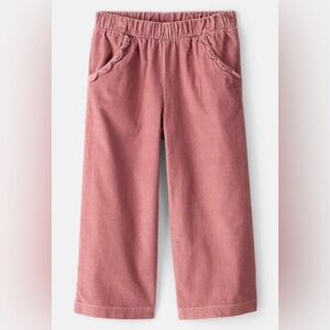 Toddler Girl Corduroy Wide-Leg Pants - Pink
